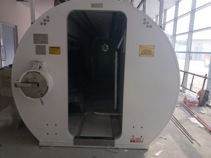 Malatya’ya Hiperbarik Oksijen Tedavi Cihazı Gönderildi