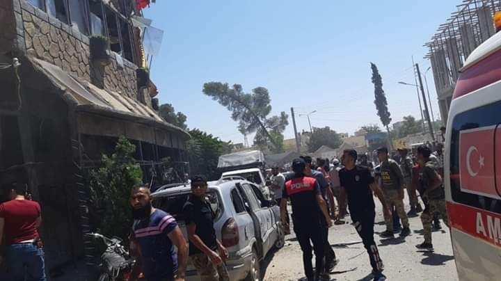 Azez’de Patlama: Ölü Ve Yaralılar Var