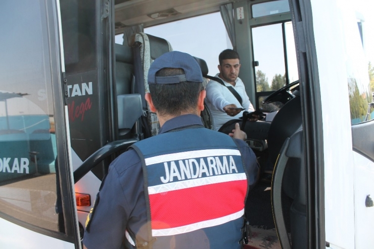 Jandarmadan Bayram Öncesi Trafik Denetimi