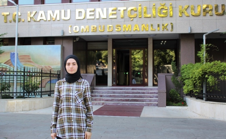 Okul Birincisi Özlem’in Hak Arama Mücadelesine Kdk Sahip Çıktı