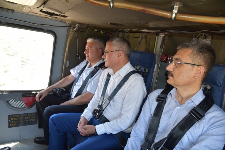 Manisa’da Bayram Trafiğine Havadan Denetim