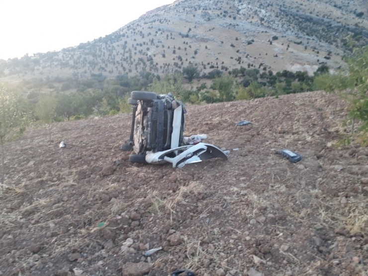 Otomobil Takla Attı: 1 Yaralı