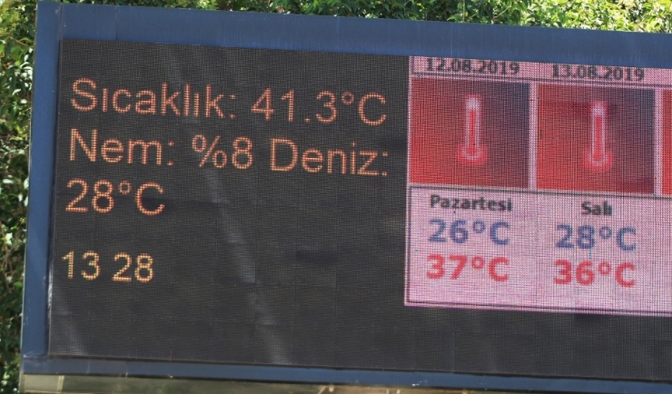 Antalya’da Termometre Çıldırdı, Sahiller Bile Boş Kaldı