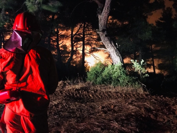 Çanakkale’deki Yangın Büyüyor