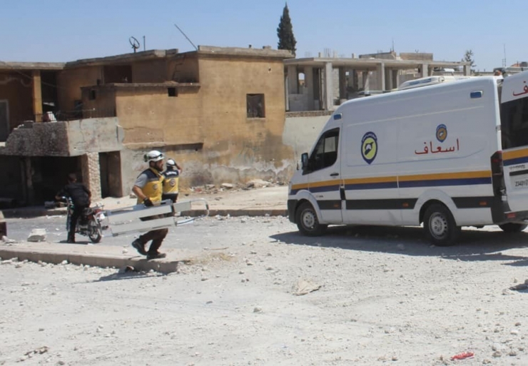 Esad Rejiminden İdlib’e Hava Saldırısı : 1 Ölü