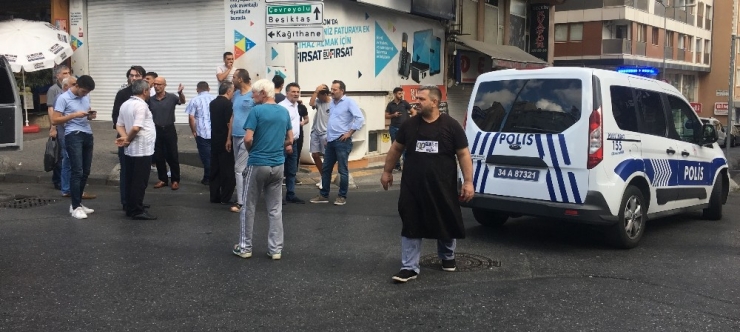 Kağıthane’de Mahalle Bekçisi Kendisine Silah Çeken Şahsı Vurarak Ağır Yaraladı