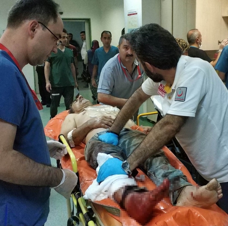 Acemli Kasaplar Hastanelik Oldu