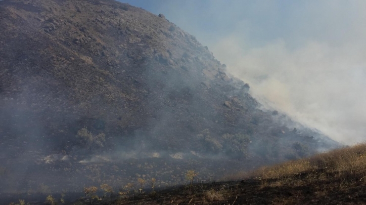 Sivas’ta Örtü Yangını
