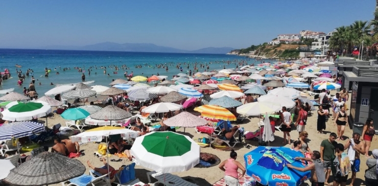 Kuşadası Bayramda Doldu Taştı