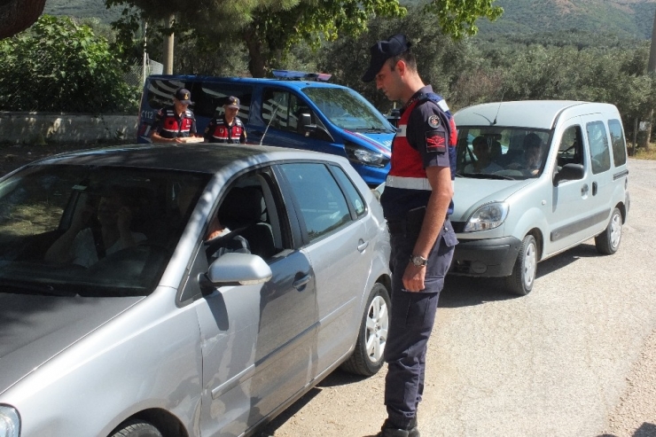 Jandarma Ekiplerinden Bayram Denetimi