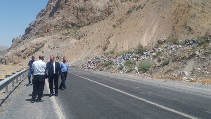 Başkan Karaman, Çöp Merkezini Denetledi