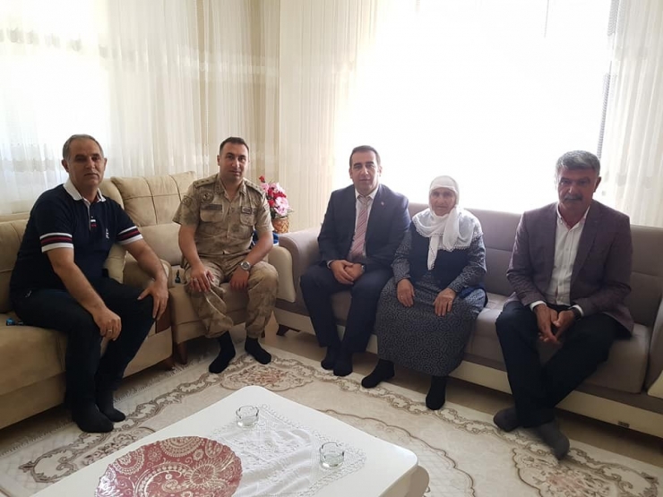 Kaymakam Öter, Başkan Yıldız Güvenlik Güçleriyle Bayramlaştı