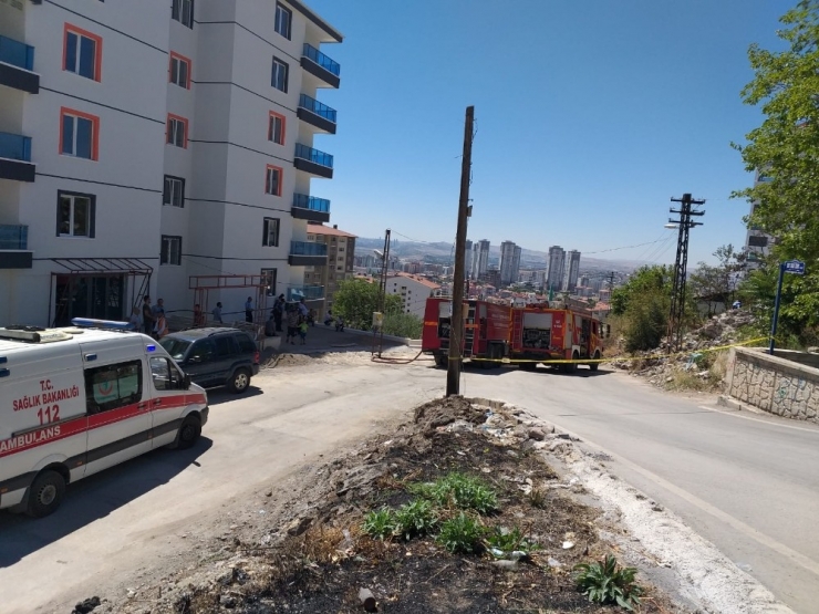 Başkentte Gecekondu Yangını