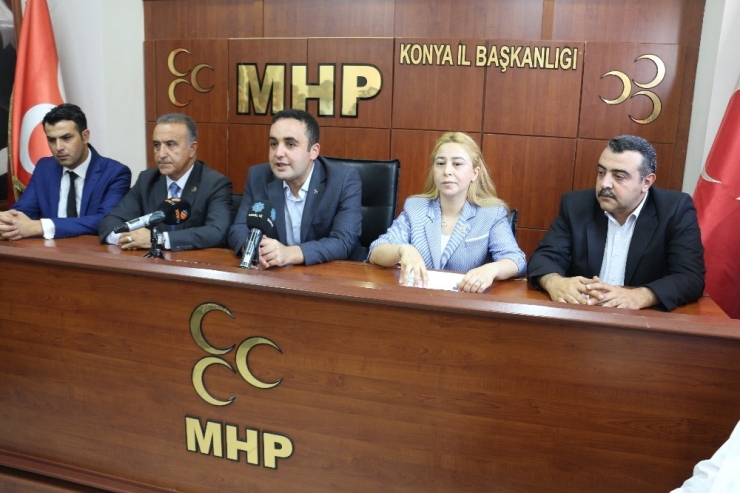 Mhp Konya İl Teşkilatı Bayramlaştı