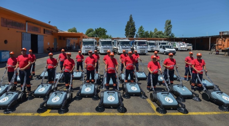 Muratpaşa, Mekanik Süpürgelerle Temizlenecek