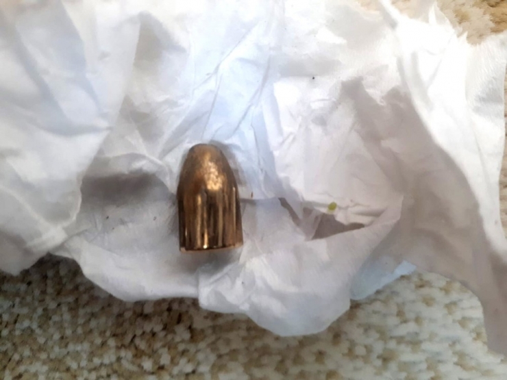 Park Halindeki Otomobile Kurşun İsabet Etti