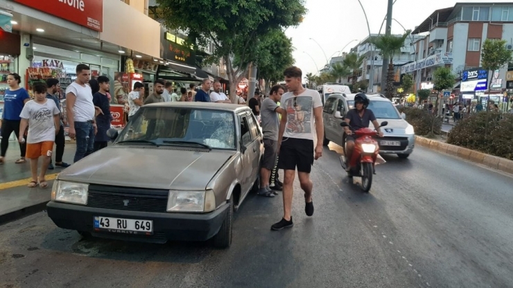 Antalya’da Trafik Kazası: 1 Yaralı