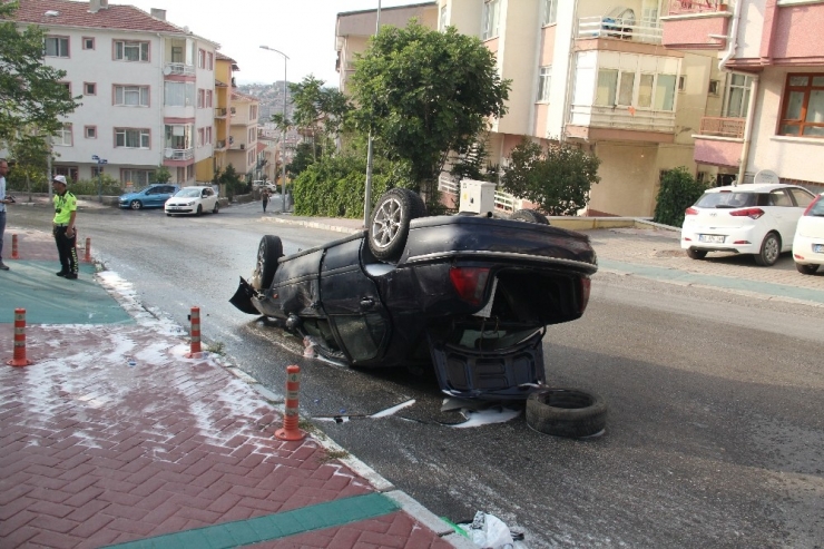 Başkentte Alkollü Sürücü Kaza Yaptı: 5 Yaralı
