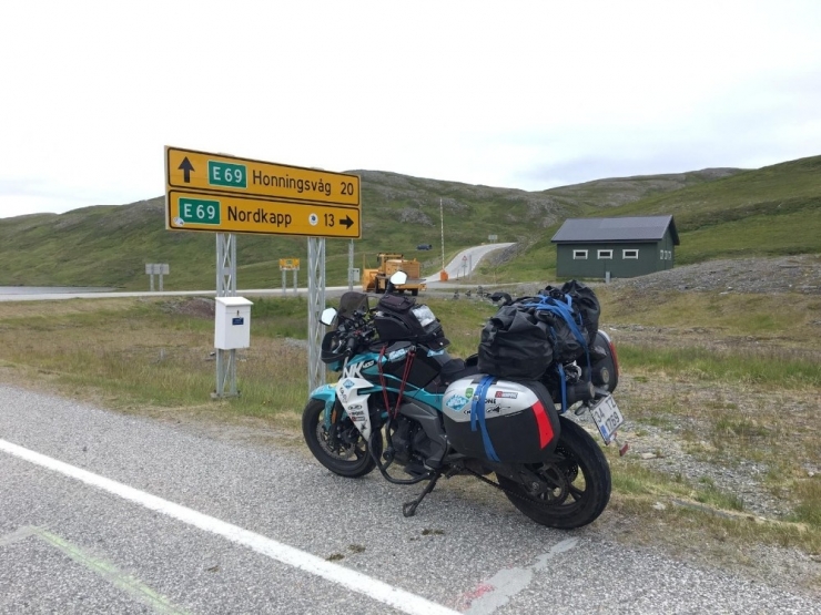Cf Moto Sıradışı Rotalar Norveç/nordkapp’a Ulaştı