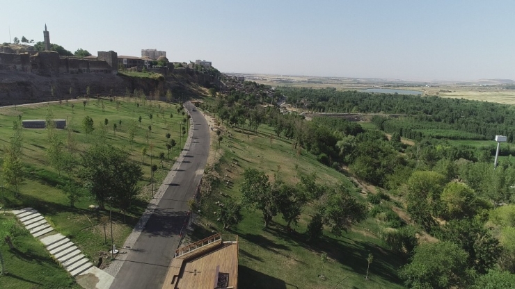 Diyarbakır Ve Güneydoğu’nun İlk Millet Bahçesi Havadan Görüntülendi