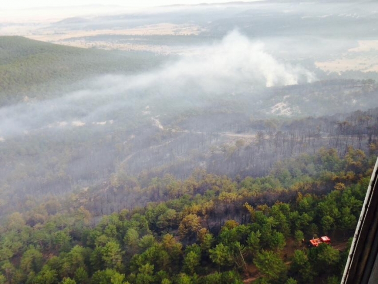 Eskişehir’deki Yangın Kontrol Altında