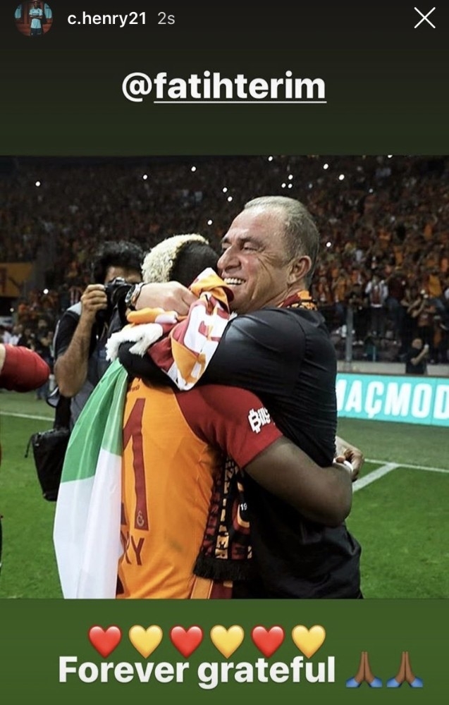 Terim’den Onyekuru’ya: ’İyi Şanslar Evlat’