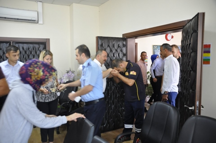 Başkan Sever Personelin Bayramını Kutladı