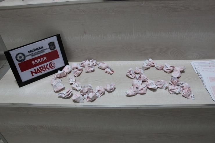 Erzincan’da Uyuşturucu Operasyonu: 3 Tutuklama