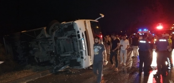 Isparta’da Trafik Kazası: 10 Yaralı