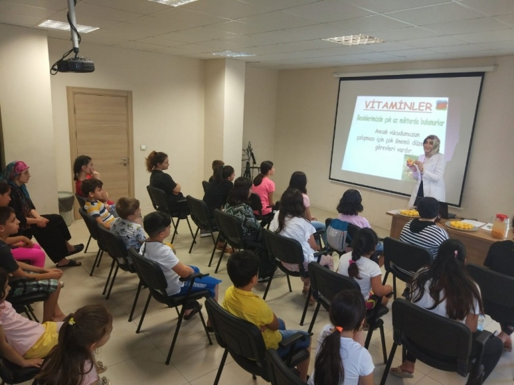 Çocuklar Sağlıklı Beslenmenin Püf Noktalarını Öğrendi