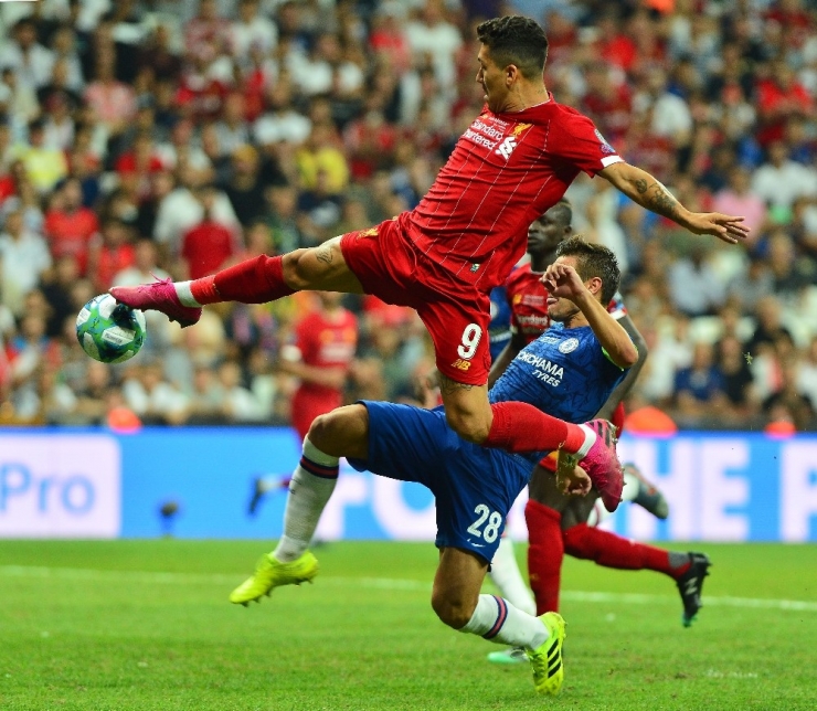 Uefa Süper Kupa: Liverpool: 1 - Chelsea: 1 (90 Dakika Sonucu)