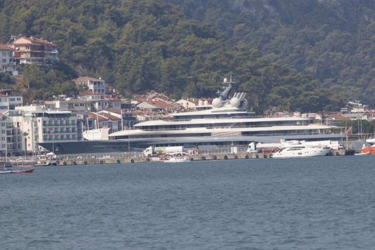 Fethiye’ye Demirleyen Mega Yata 1 Milyonluk Yakıt