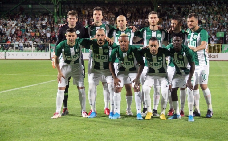 Spor Toto 1. Lig: Giresunspor: 1 - Menemenspor: 0 (İlk Yarı)