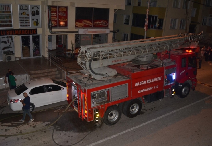 Bilecik’te İş Yeri Yangını