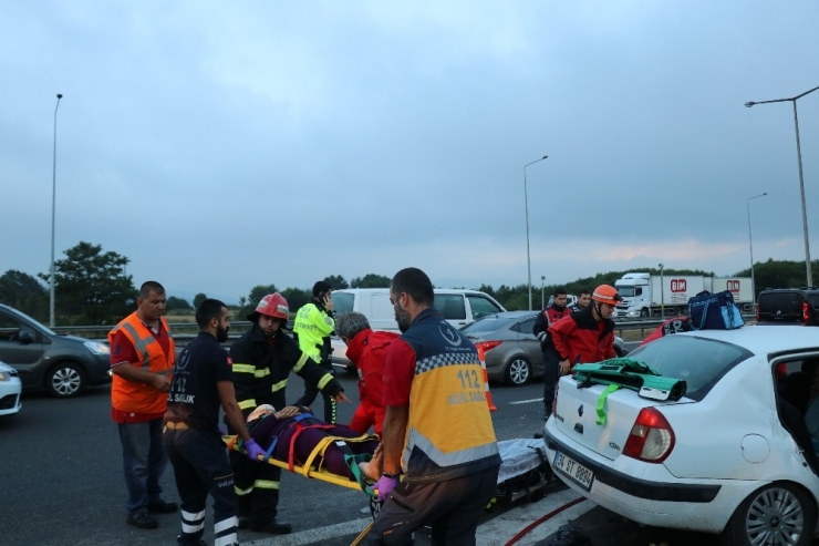 Bolu’da, Tem’de Feci Kaza: 2’si Çocuk 13 Yaralı
