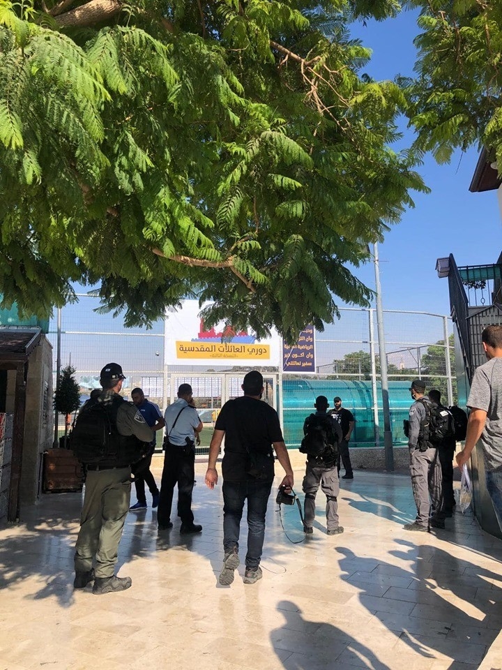 İsrail, Kudüs’te Stadyuma Baskın Düzenledi