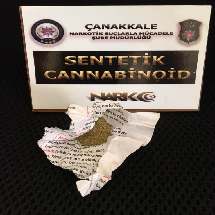 Çanakkale’de Uyuşturucu Operasyonu: 2 Tutuklama