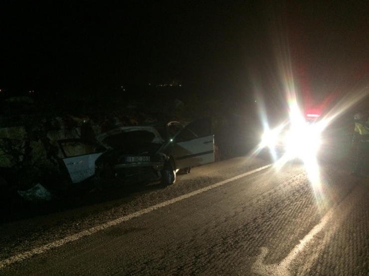 Gülümbe Rampalarında Trafik Kazası; 2 Yaralı