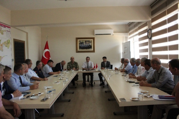 Çerkezköy’de Alınacak Güvenlik Tedbirleri Konuşuldu