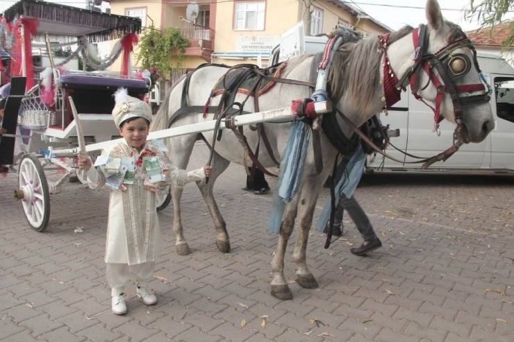 Köydeki Sünnet Düğününde Fayton Sefası