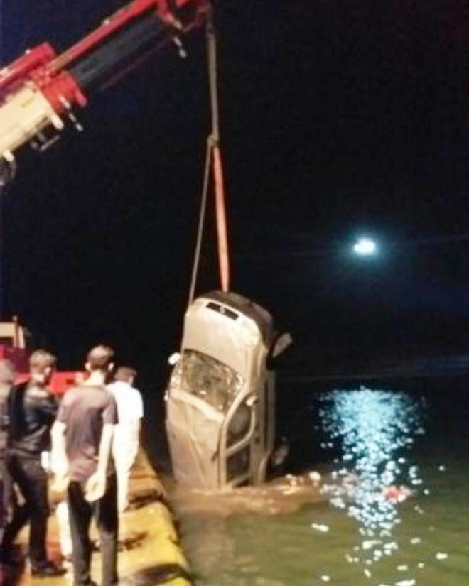 Fatsa’da Hafif Ticari Araç Denize Düştü