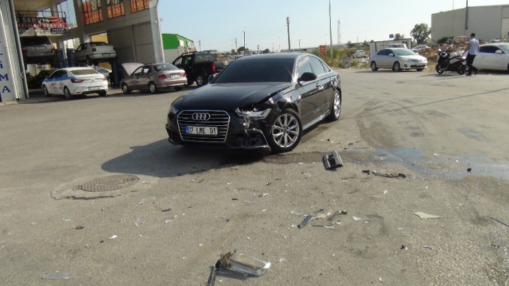 Sanayi Sitesinde Trafik Kazası: 1 Yaralı