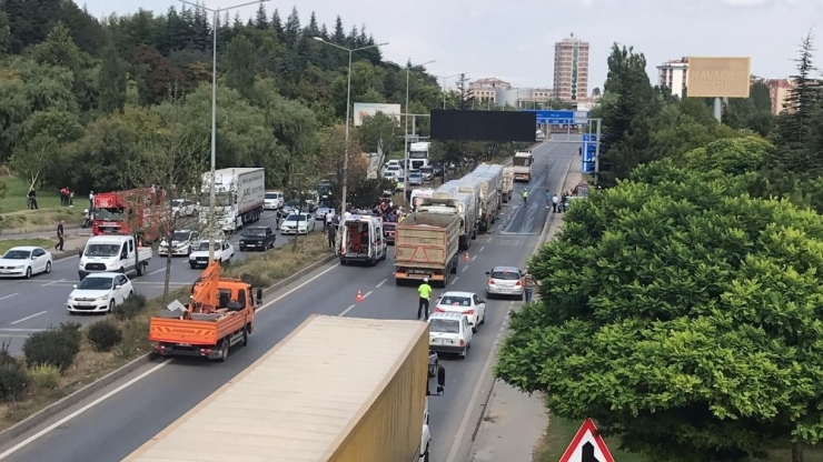 Eskişehir’de Zincirleme Trafik Kazası: 2 Yaralı