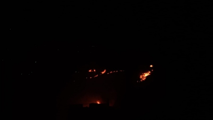 Samandağ’da Orman Yangını