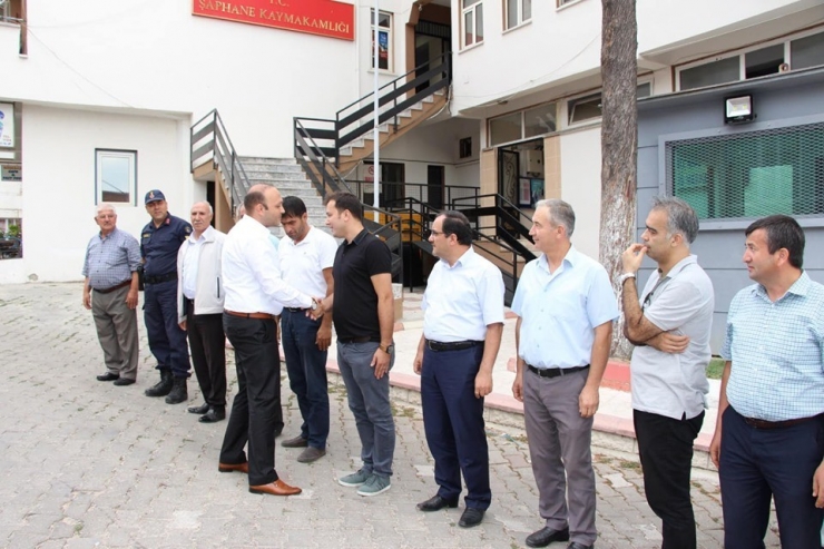 Kaymakam Lütfullah Göktaş Törenle Uğurlandı