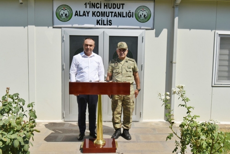 Vali Soytürk’ten Garnizon Komutanı Cihanoğlu’na Ziyaret