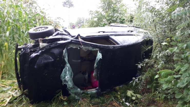 Samsun’da Otomobil Mısır Tarlasına Yuvarlandı: 4 Yaralı