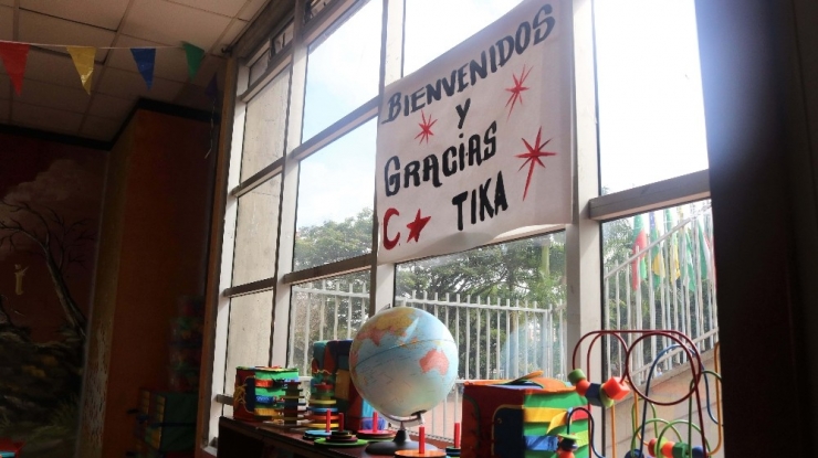 Kolombiya’nın Armenia Şehrinde Barışın Tesisi Programına Ekipman Desteği