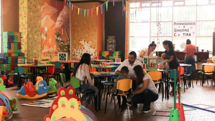 Kolombiya’nın Armenia Şehrinde Barışın Tesisi Programına Ekipman Desteği