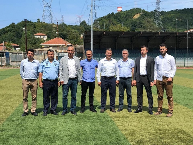 Futbolun Taban Birlikleri Tesisleri İnceledi